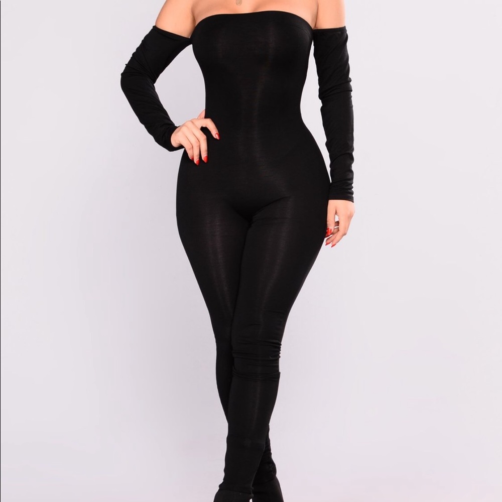 Off the Shoulder Jumpsuit